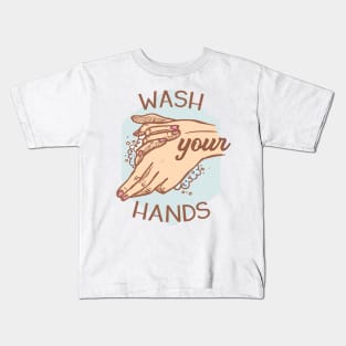 Wash Your Hands Kids T-Shirt